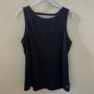 Victoria’s Secret VSX Sport Black Strappy Back Tank Top Size Large